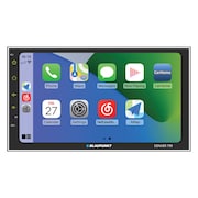 BLAUPUNKT DENVER 799WL 7-In. Double-DIN Digital Media Receiver with Bluetooth, Apple CarPlay, and Android Auto DENVER799WL